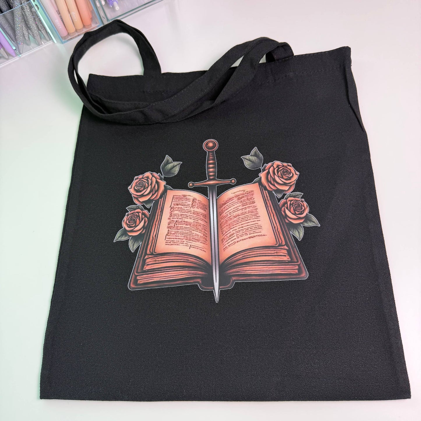 BOOKISH TOTE 🤍