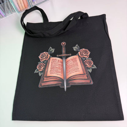 BOOKISH TOTE 🤍