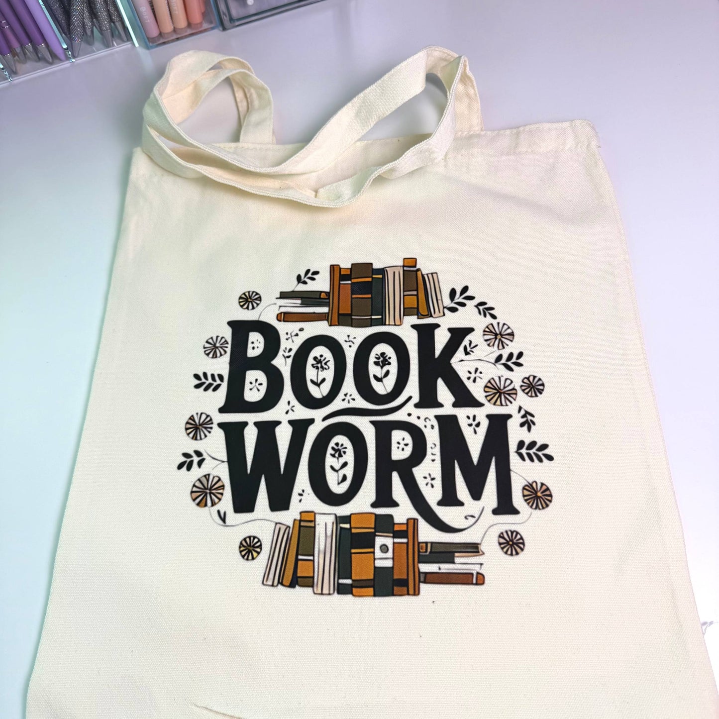 BOOKISH TOTE 🤍