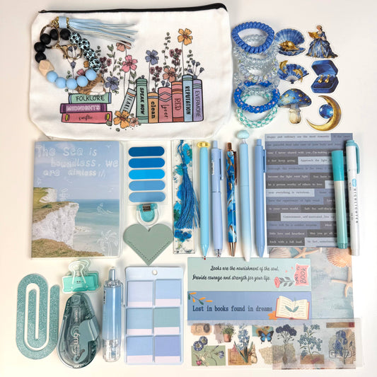 STATIONERY BUNDLE 🩵 𝓘𝓬𝓮 𝓑𝓵𝓾𝓮
