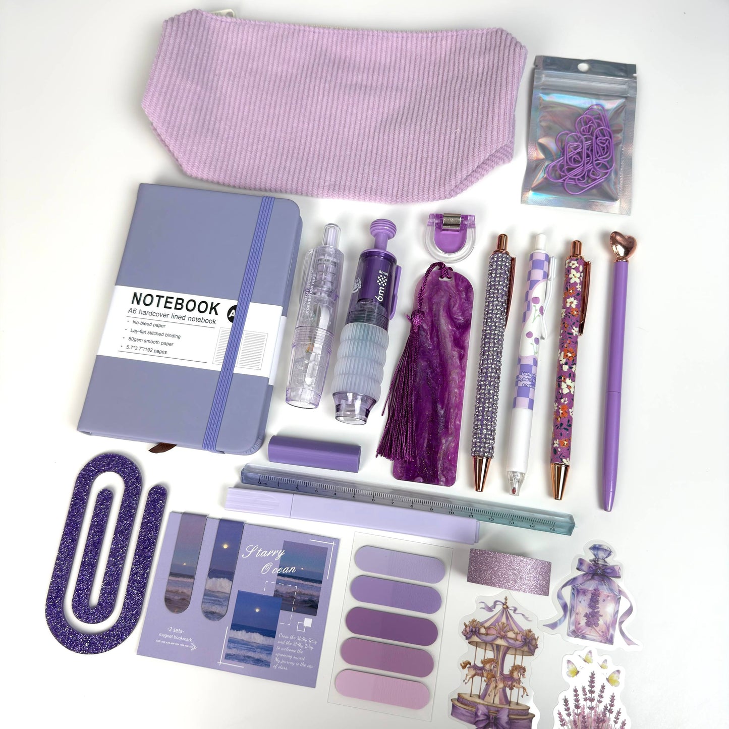 STATIONERY BUNDLE LAVENDER DREAMS