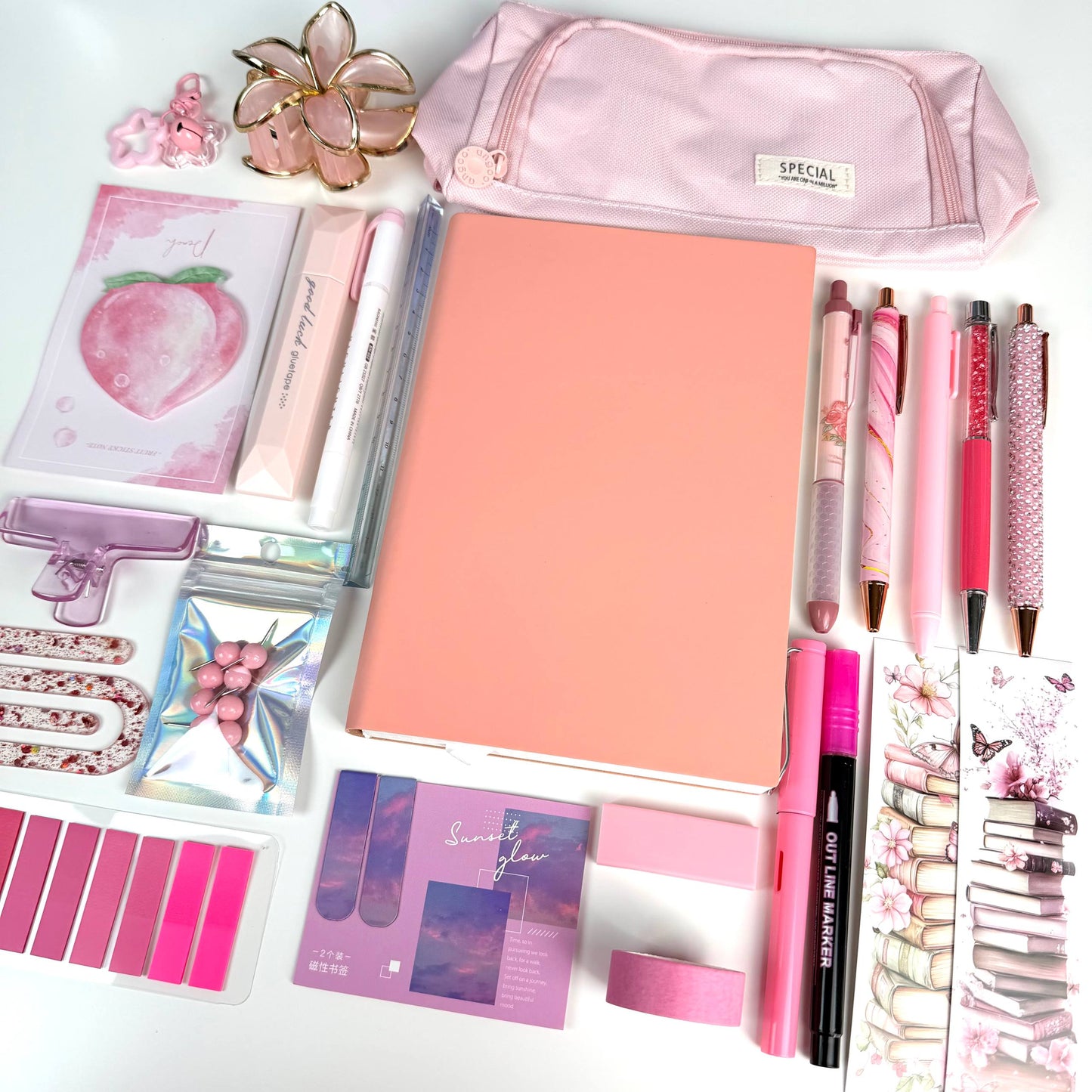 SPECIAL EDITION STATIONERY BUNDLE — PINK