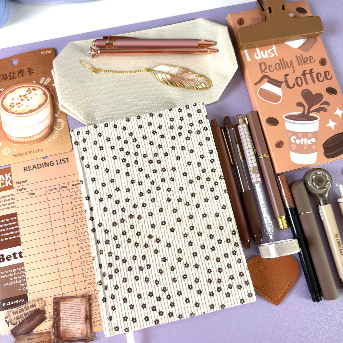 STATIONERY BUNDLE MOCHA