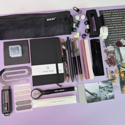 STATIONERY BUNDLE  BLACK