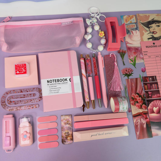 STATIONERY BUNDLE PINK ROMANCE